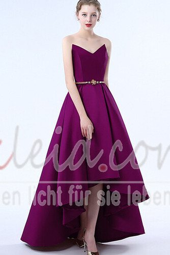 Ballkleid Birneförmig Elegant Asymmetrisch Asymmetrisch Natürliche Taille - Seite 10