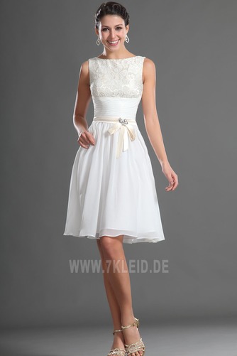 Ärmellos Mittelgröße Reißverschluss Swing Outdoor Schlicht Ballkleid - Seite 4