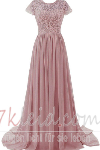 Abendkleid Herbst Jahr 2023 Kurze Ärmel Chiffon Juwel edel - Seite 19
