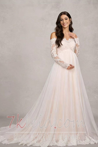 Brautkleid Spitze Sommer Luxus Empire Empire Taille Spitze - Seite 3