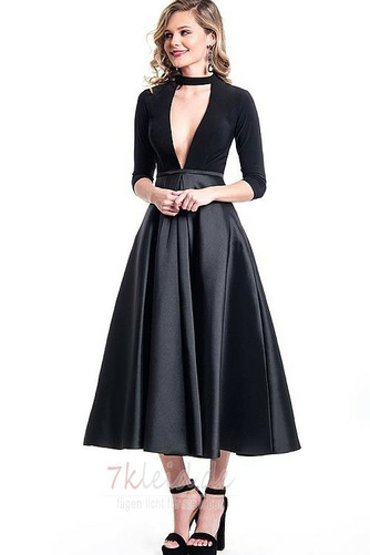 3/4 Länge Ärmel Herbst Romantisch Natürliche Taille Ballkleid - Seite 1