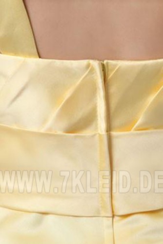 Outdoor Elastischer Satin Natürliche Taille Sommer Brautjungfernkleid - Seite 7