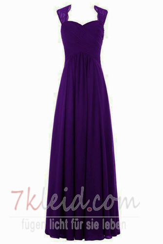 Abendkleid Frühling Drapierung A-Linie Natürliche Taille Schlicht - Seite 7
