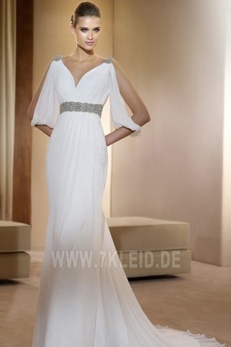 Göttin Brautkleider Empire Taille Mittelgröße Empire Brautkleid - Seite 1