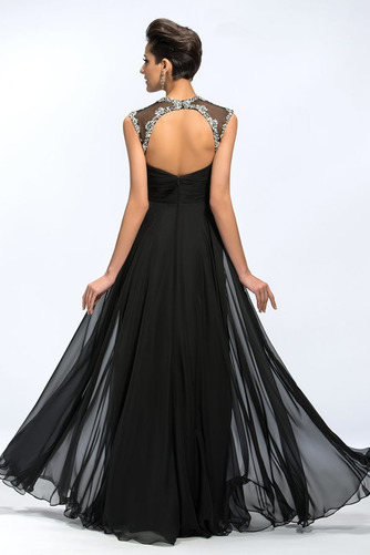 Schmuck dekorativ Mieder Chiffon Umgedrehtes Dreieck Drapierung Sexy Abendkleid - Seite 3