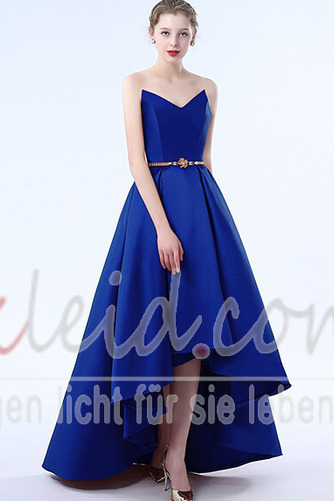 Ballkleid Birneförmig Elegant Asymmetrisch Asymmetrisch Natürliche Taille - Seite 6