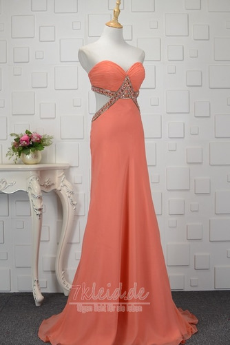 Chiffon Natürliche Taille Umgedrehtes Dreieck Sexy Ballkleid - Seite 3