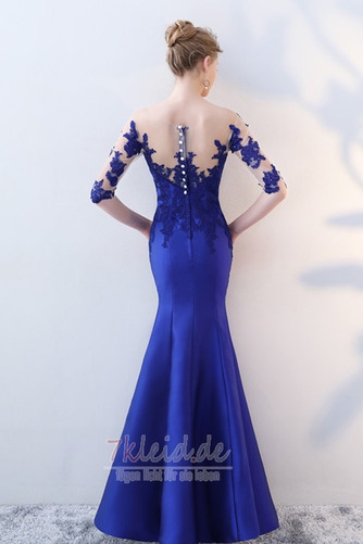Durchsichtige Ärmel Herbst Juwel 3/4 Länge Ärmel Luxus Spitze Abendkleid - Seite 2
