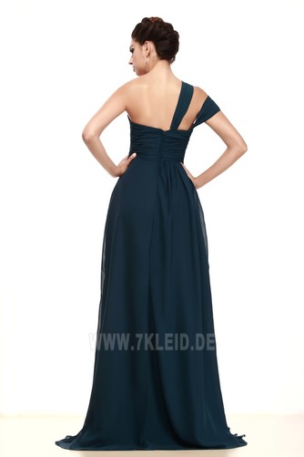 Bodenlang Kurze Ärmel Empire Kleine Größe Chiffon Brautmutterkleid - Seite 3