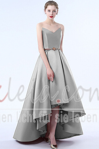 Ballkleid Birneförmig Elegant Asymmetrisch Asymmetrisch Natürliche Taille - Seite 7