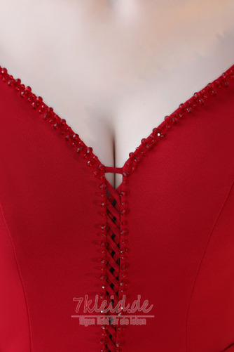 Mittelgröße Natürliche Taille Luxus Herbst Rückenfrei Satin Abendkleid - Seite 5