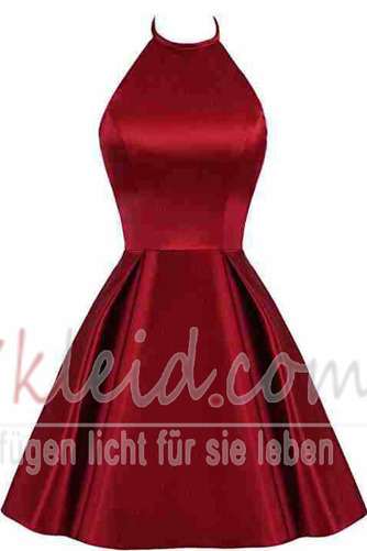 Cocktailkleid Herbst Rückenfrei Drapierung Jahr 2023 Glamouröse Natürliche Taille - Seite 9