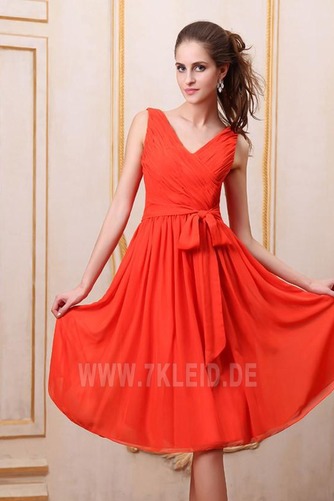 Schmetterlingsknoten Elegant Sommer Natürliche Taille Ballkleid - Seite 6