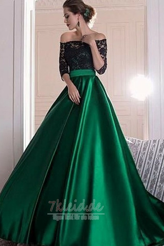 3/4 Länge Ärmel Birneförmig Natürliche Taille Formell Ballkleid - Seite 1