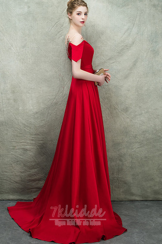 Lange Natürliche Taille Schmuck dekorativ Mieder Herbst Abendkleid - Seite 3