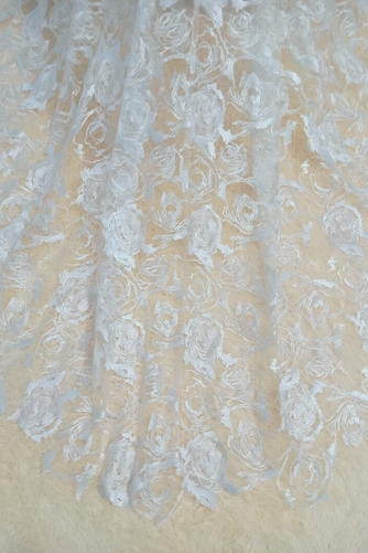 Brautkleid Strand Umgedrehtes Dreieck Romantisch A-Linie Ärmellos - Seite 9