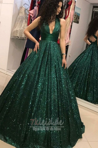 Ballkleid Frühling Natürliche Taille Ärmellos moderne Rückenfrei - Seite 1