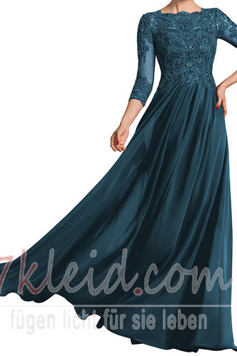 Brautmutterkleid Jahr 2023 Chiffon Drapierung Umgedrehtes Dreieck A-Linie - Seite 6