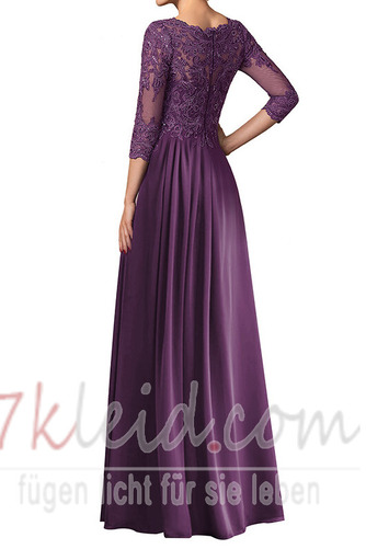 Brautmutterkleid Jahr 2023 Chiffon Drapierung Umgedrehtes Dreieck A-Linie - Seite 2