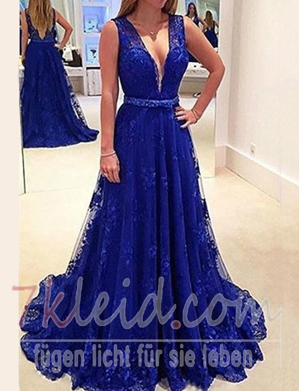 Spitze Abendkleider